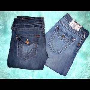 True religion jeans.